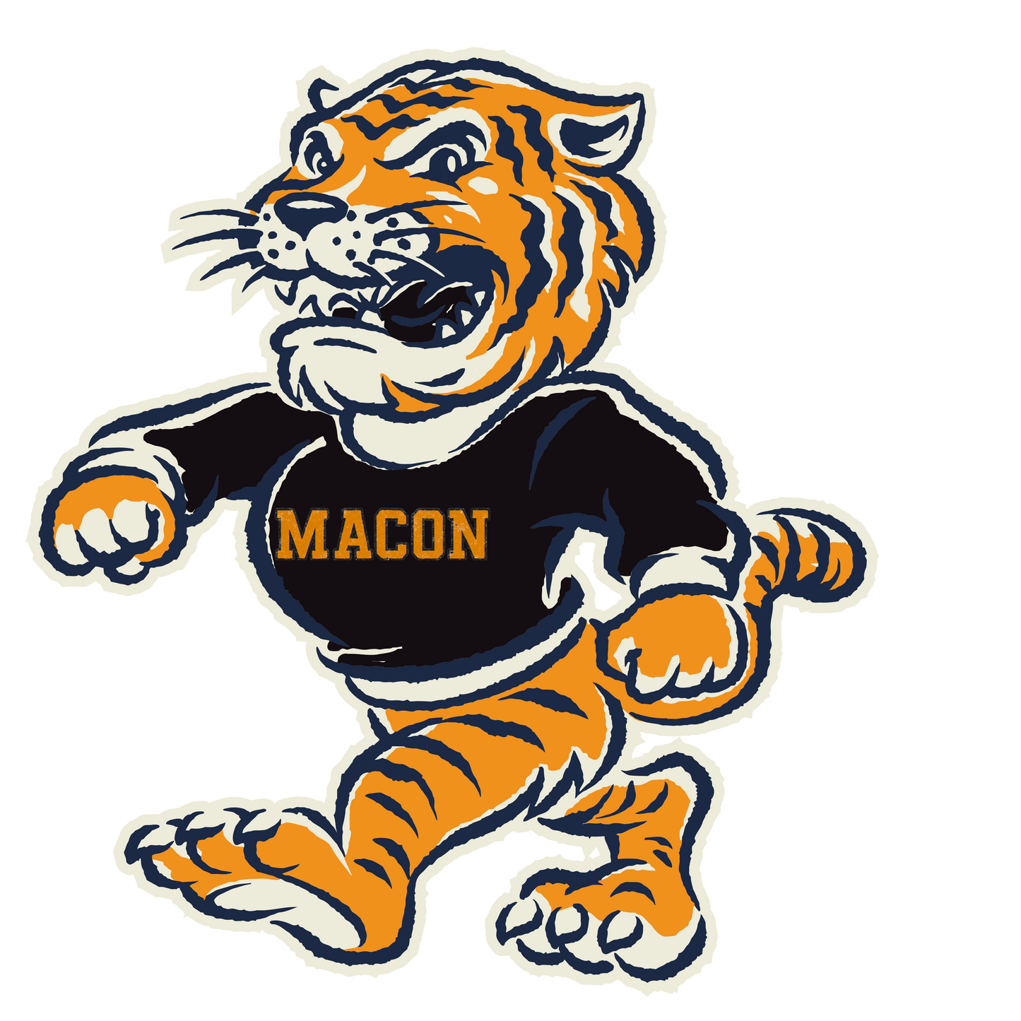 Macon Tiger Mascot