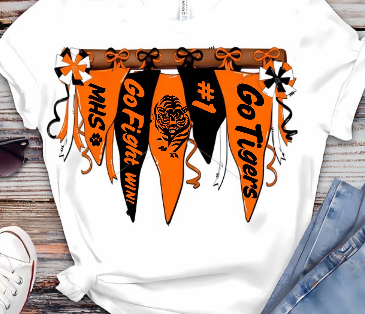 Tiger Banner- GO FIGHT WIN