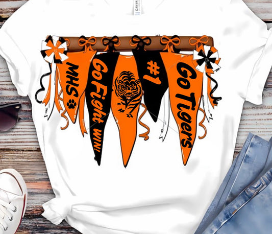 Tiger Banner- GO FIGHT WIN